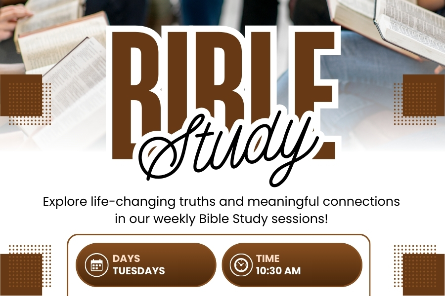 Tuesday Morning Bible Study